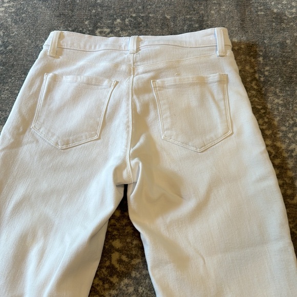 LAGENCE CROPPED SLIM WHITE JEAN SIZE 25 - Picture 8 of 8